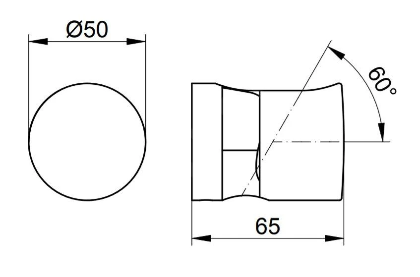 Keuco IXMO - Wanddouchehouder, Chroom 59591010000 - Afbeelding 2
