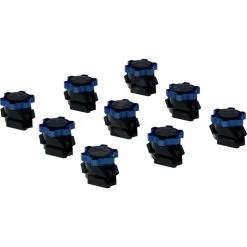 Geberit Toebehoren - Steunpoten 9 St, Hoogte 6-12 Cm, Voor Douchebak Lengte Tot 1400 Mm 554.952.00.1