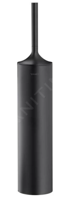Duravit Starck T - Toiletborstel Vrijstaand, Zwart Mat 0099454600