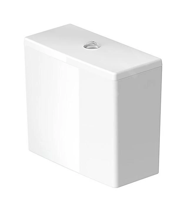 Duravit Soleil By Starck - Spoelreservoir, Aansluiting Links Onderaan, DualFlush, WonderGliss, Wit 09451000851