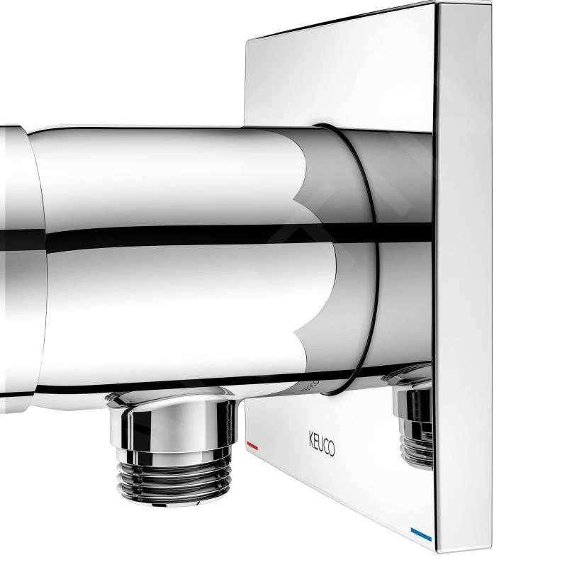 Keuco IXMO - 1-hendel Mengkraan Met Slangaansluiting Inbouw, Chroom 59552010202 - Afbeelding 4