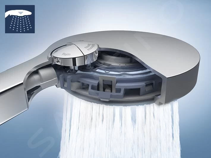 Grohe Tempesta New - Cosmopolitan Hoofddouche 100, 1 Straalsoort, Chroom 26051001 - Afbeelding 5