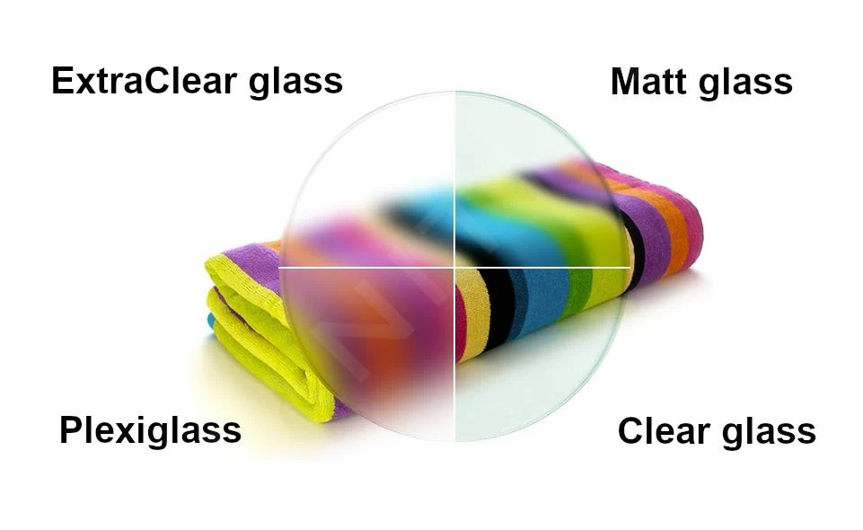 Nimco Maya - Plank IXI, Lengte 200 Mm, Zwart Plexiglas MAC X320-C-90 - Afbeelding 3