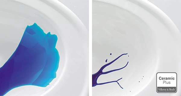 Villeroy & Boch Architectura - Stortbak Voor Staande Toiletpot, Met Zij- En Achteraansluiting, CeramicPlus, Alpine Wit 5787G1R1 - Afbeelding 3