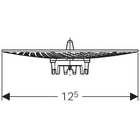 Geberit Toebehoren - Afvoerzeef Voor Sifonadapter, Diameter 103-125 Mm 116.067.00.1 - Afbeelding 2