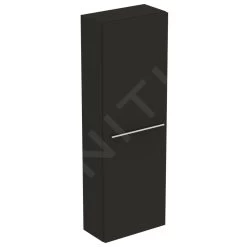 Ideal Standard I.Life S - Hoge Kast 400x210x1200 Mm, 1 Deur L/P, Mat Carbon Grijs T5289NV