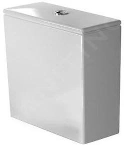 Duravit DuraStyle - Reservoir 390x170 Mm, Aansluiting Links Onderaan, Met WonderGliss, Wit 09351000851