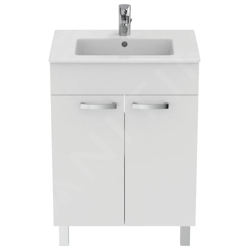 Ideal Standard Tempo - Wastafelonderkast 600x440x740 Mm, Glanzend Wit E3239WG