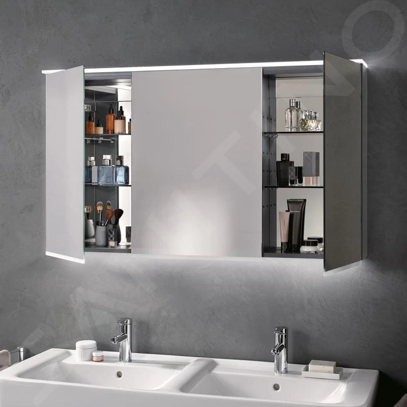 Geberit Option - Spiegelkast Met Verlichting, 900x700x172 Mm 500.594.00.1 - Afbeelding 6
