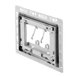 Duravit DuraSystem - Montageframe Voor Wc Knop, Chroom WD6001021000