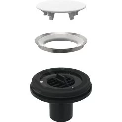 Geberit Setaplano - Afvoerset Voor Douchebakken, Zonder Sifon, Installatie In De Vloer 154.032.00.1