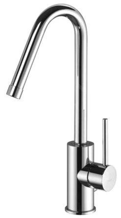 Paffoni Light - Wastafelkraan Met Waste, Chroom LIG977CR