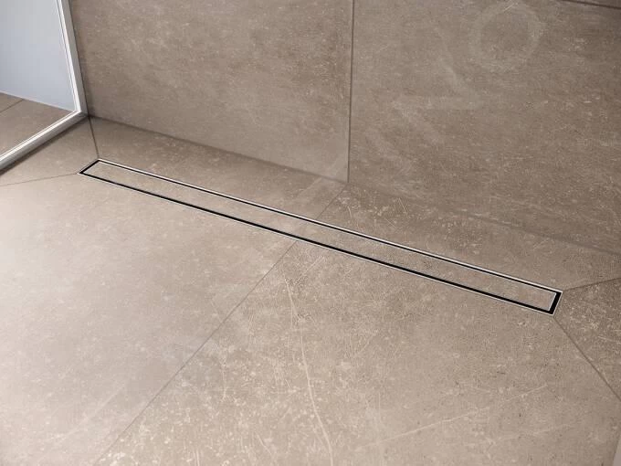 Hansgrohe RainDrain Compact - Douchegoot 80 Cm Voor Tegelvloer, Met Rooster 56179000 - Afbeelding 3