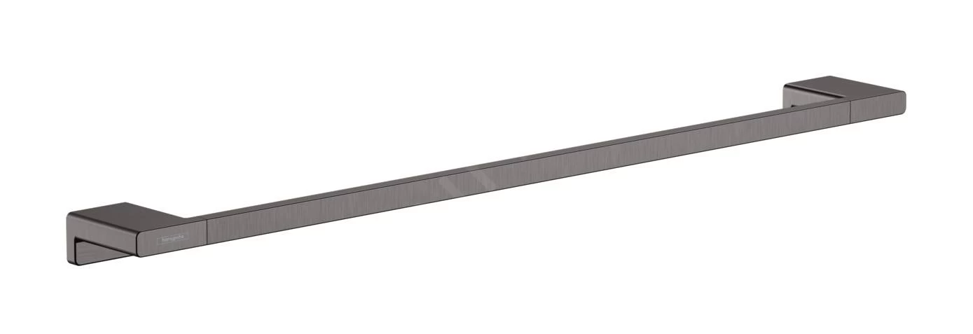 Hansgrohe AddStoris - Handdoekhouder, Lengte 650 Mm, Geborsteld Zwart Chroom 41747340