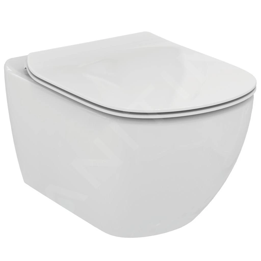 Geberit Kombifix - Set Voorwandinstallatie, Toilet En Zitting Ideal Standard Tesi, Sigma01 Bedieningsplaat, Glanzend Chroom 110.302.00.5 NF2 - Afbeelding 4
