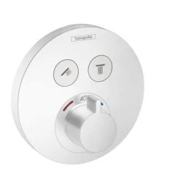 Hansgrohe Shower Select - Afdekset Voor Thermostaat Voor 2 Functies, Mat Wit 15743700