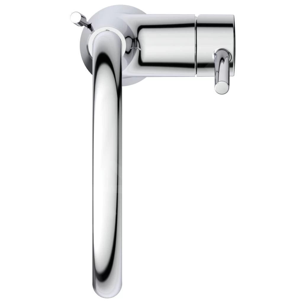 Ideal Standard CeraLine - Wastafelkraan Met Afvoer En Draaibare Uitloop, Chroom BC195AA - Afbeelding 4