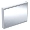 Geberit ONE - Spiegelkast Met LED-verlichting, 1200x900x150 Mm, 2 Deuren, Wit 505.815.00.2