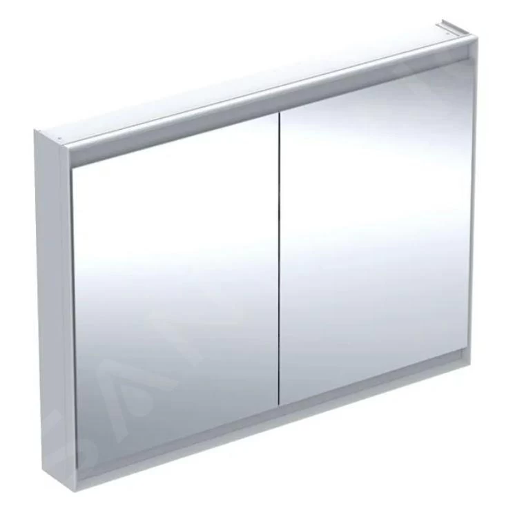 Geberit ONE - Spiegelkast Met LED-verlichting, 1200x900x150 Mm, 2 Deuren, Wit 505.815.00.2