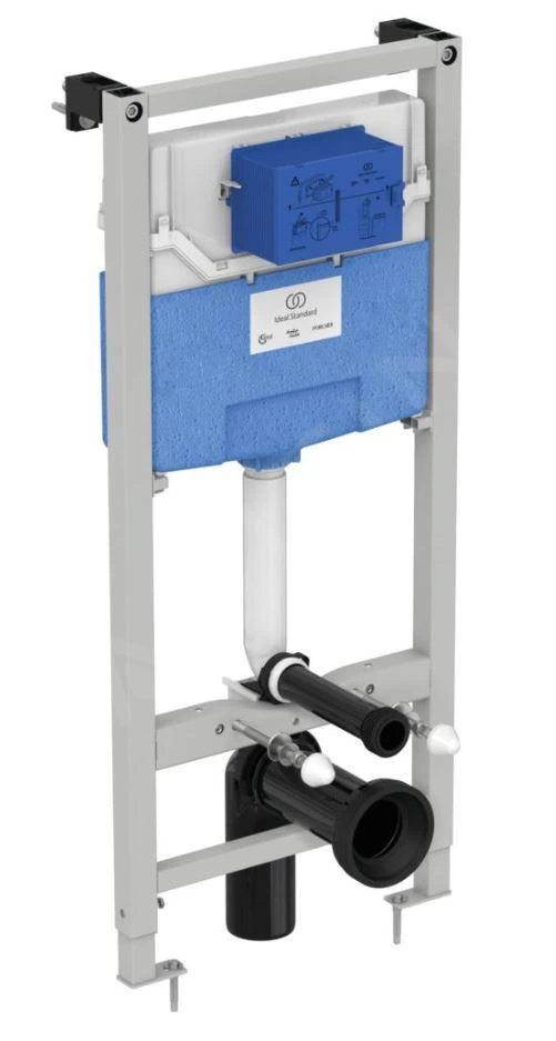 Ideal Standard ProSys - Toiletset- Inbouwreservoir, Closet, WC-zitting Connect Air, Oleas M1 Bedieningsplaat, Aquablade, SoftClose, Chroom ProSys120M SP24 - Afbeelding 6