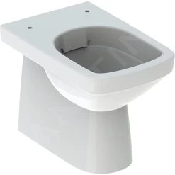 Geberit Selnova Square - Staande Toiletpot, 530x355 Mm, Rimfree, Wit 500.153.01.1