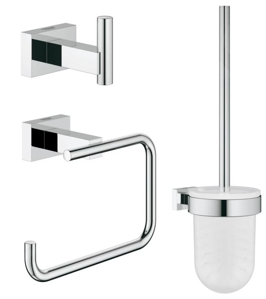 Grohe Essentials Cube - Accessoire Set, Chroom 40757001