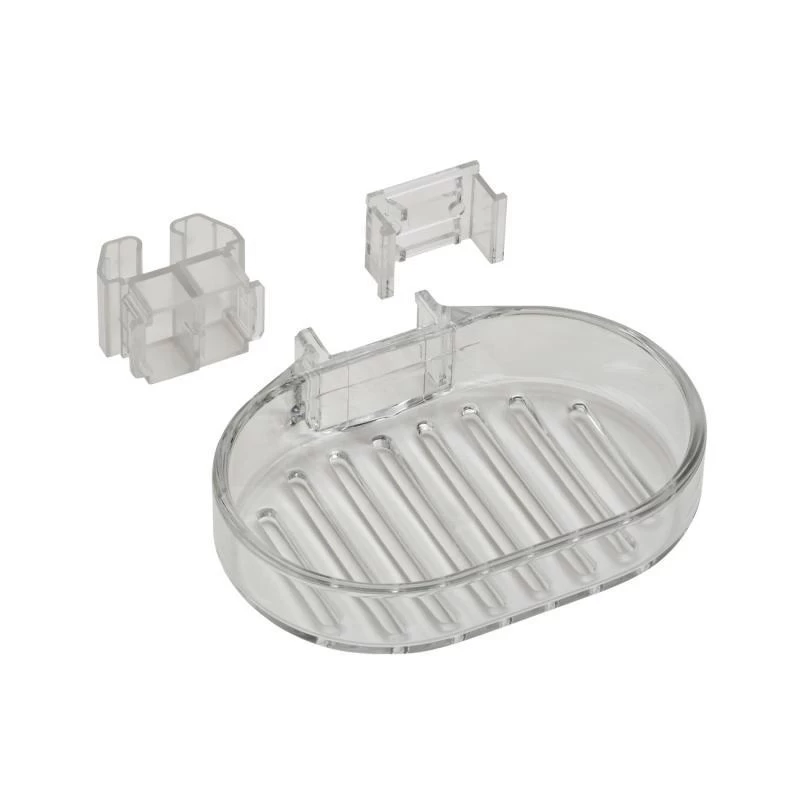 Hansgrohe Casetta - Zeepschaal Voor Unica'E/ Unica'F Douchestangen, Helder Kunststof 28685000