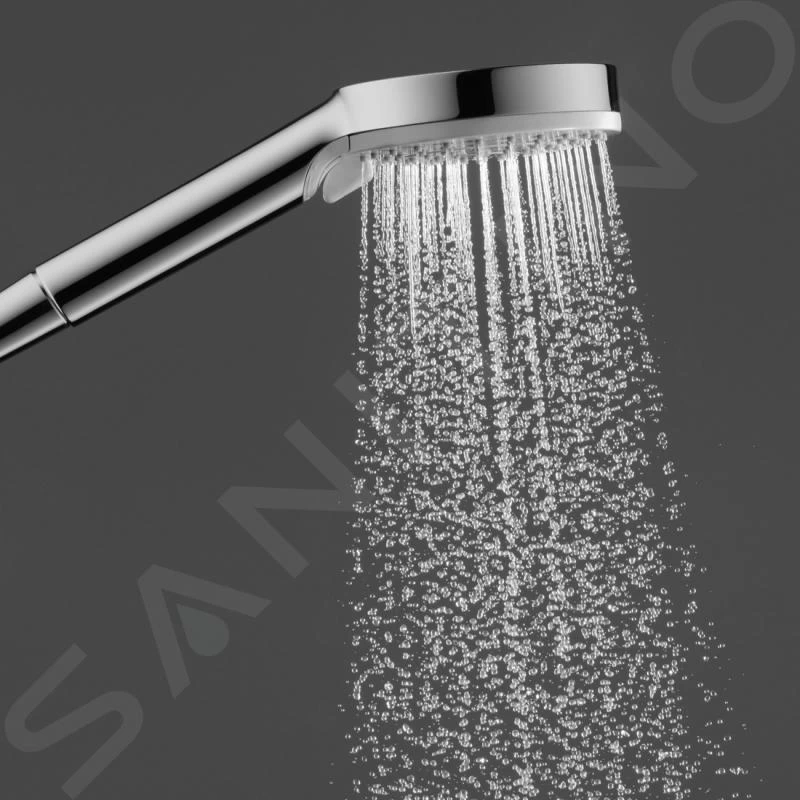 Hansgrohe Vernis Shape - Badrandkraan, 4-gats, Mat Zwart 71459670 - Afbeelding 3