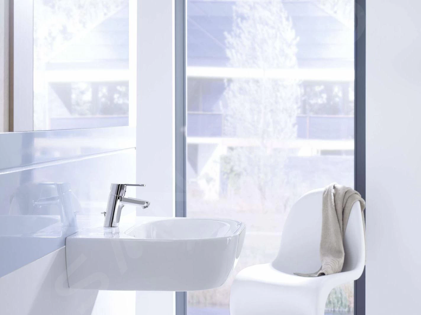 Hansa Primo - Wastafelkraan Met Afvoergarnituur, Chroom 49402203 - Afbeelding 3