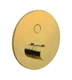 Paffoni Compact Box - Inbouw Thermostatische Douchekraan, Goud CPT013HG