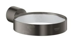 Grohe Atrio - Glas/zeephouder, Geborsteld Hard Graphite 40305AL3